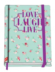 Zápisník A5 - č. 21736 NB5 Love Laugh Live 